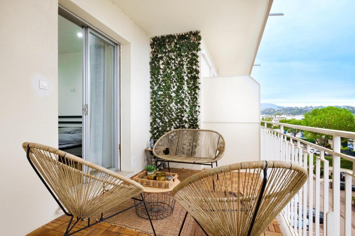 Le Millesime ~ Vue ~ Balcon ~ Parking Apartment Cagnes-sur-Mer Exterior photo